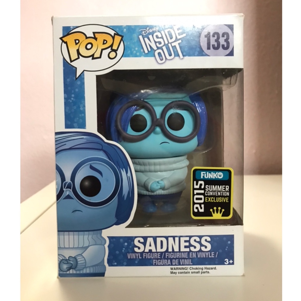 Funko Pop! Disney Pixar Sadness #133 vinyl figure